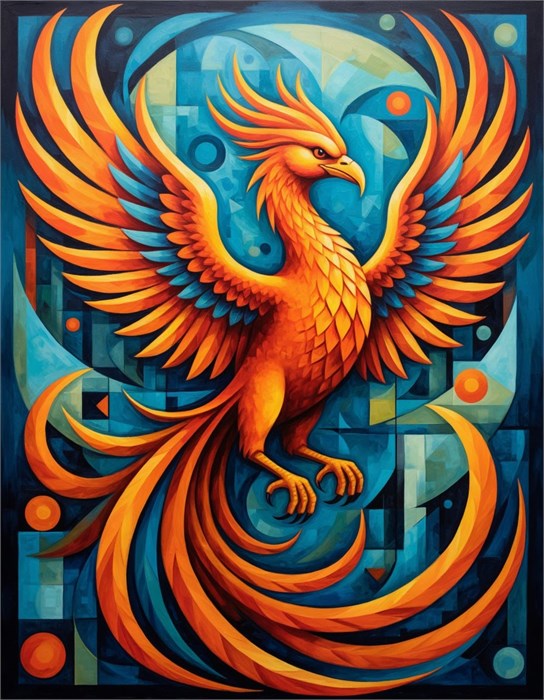 Птица Феникс 00019