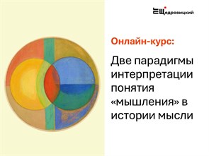 Две парадигмы интерпретации понятия «мышления» в истории мысли 1691